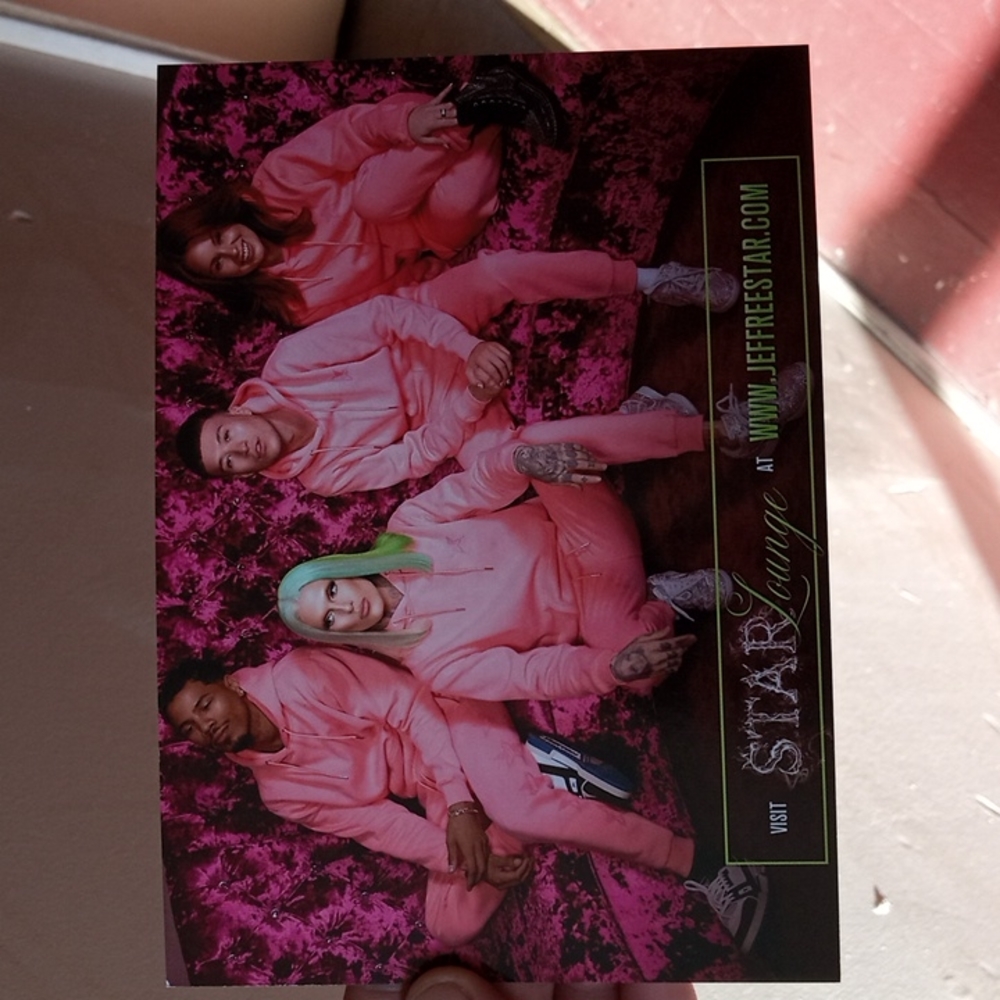 Jeffree Star Postcard